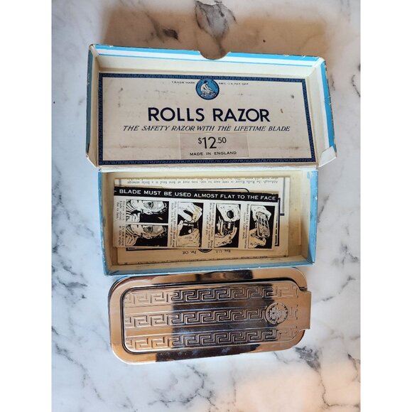 Vintage Rolls Razor Imperial No.2 Safety Razor Made In England With Case - Picture 6 of 6